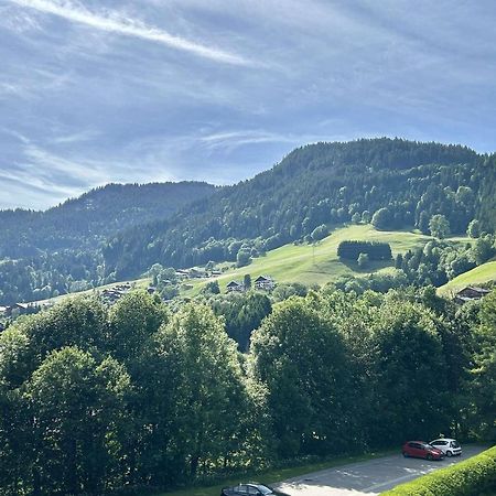 Studio Avec Piscine Chauffee, Tennis & Balcon - 4 Couchages A Megeve - Fr-1-597-14 외부 사진