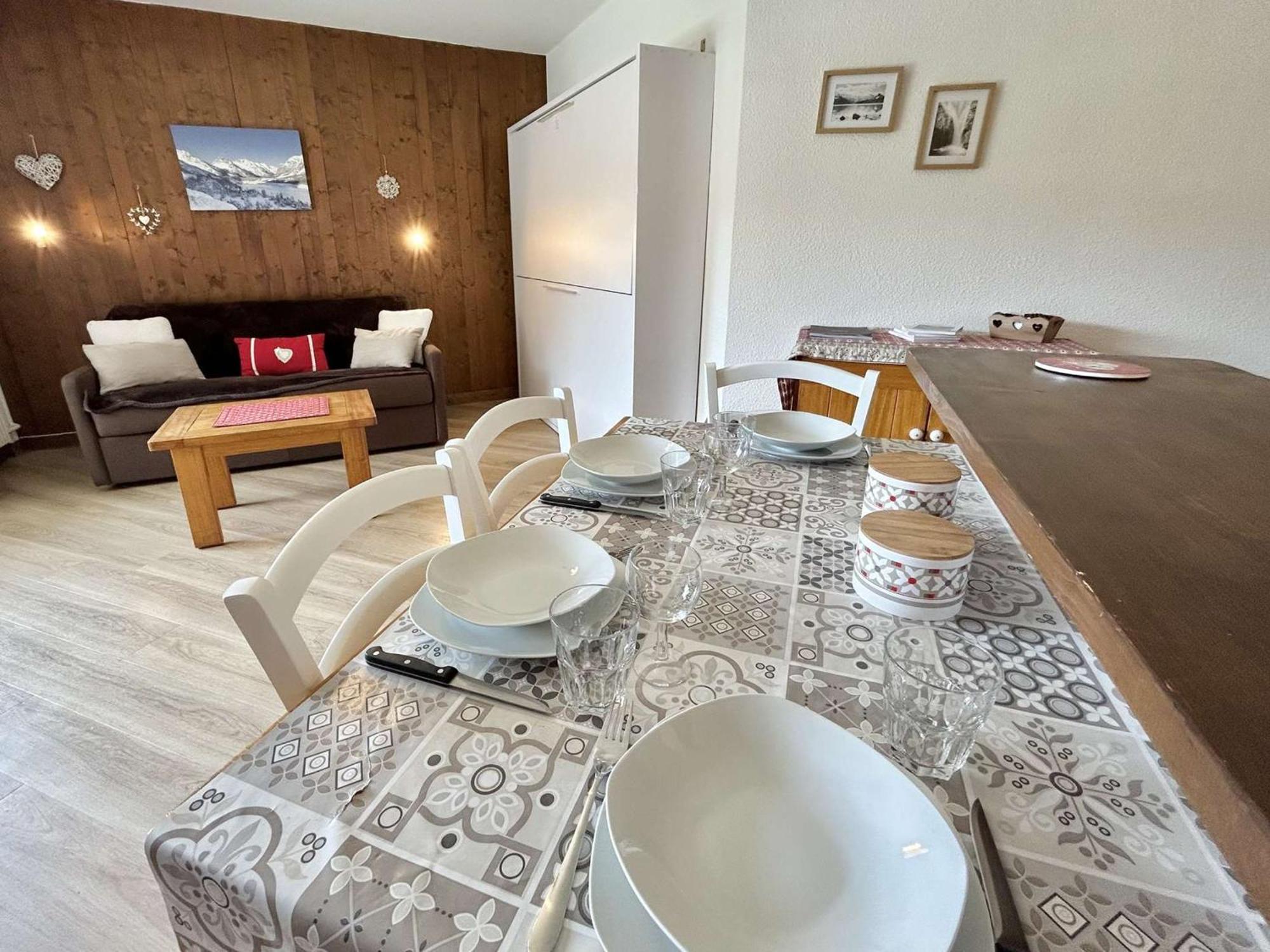 Studio Avec Piscine Chauffee, Tennis & Balcon - 4 Couchages A Megeve - Fr-1-597-14 외부 사진